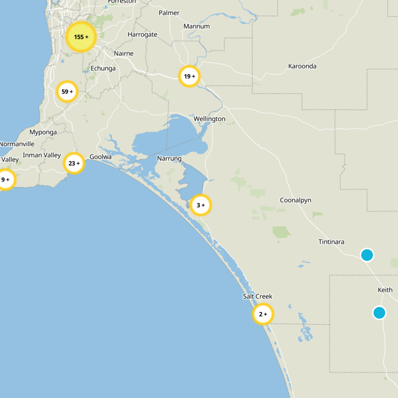 The Coorong Static Map