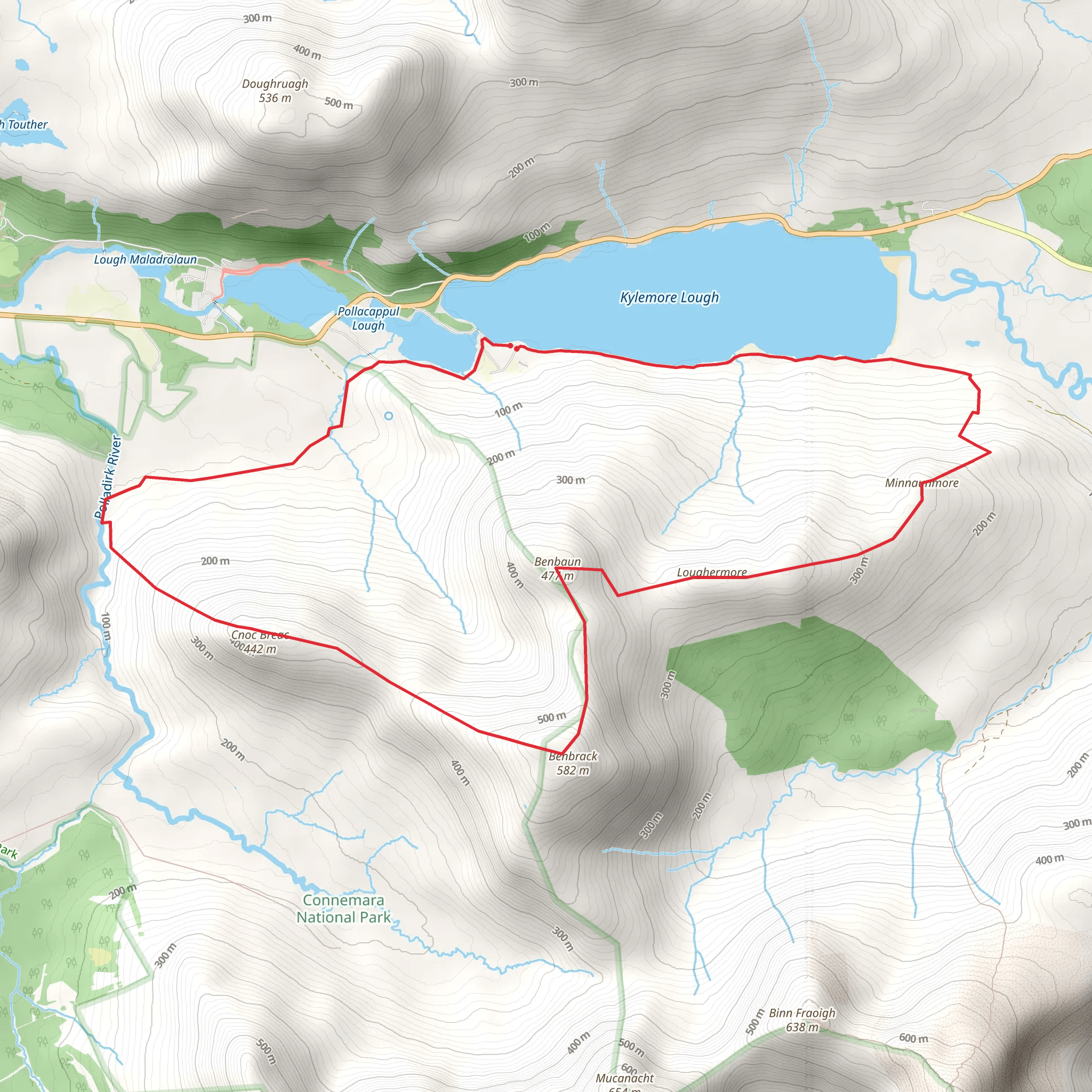 Standard - 12 Bens Kylemore mobile static map