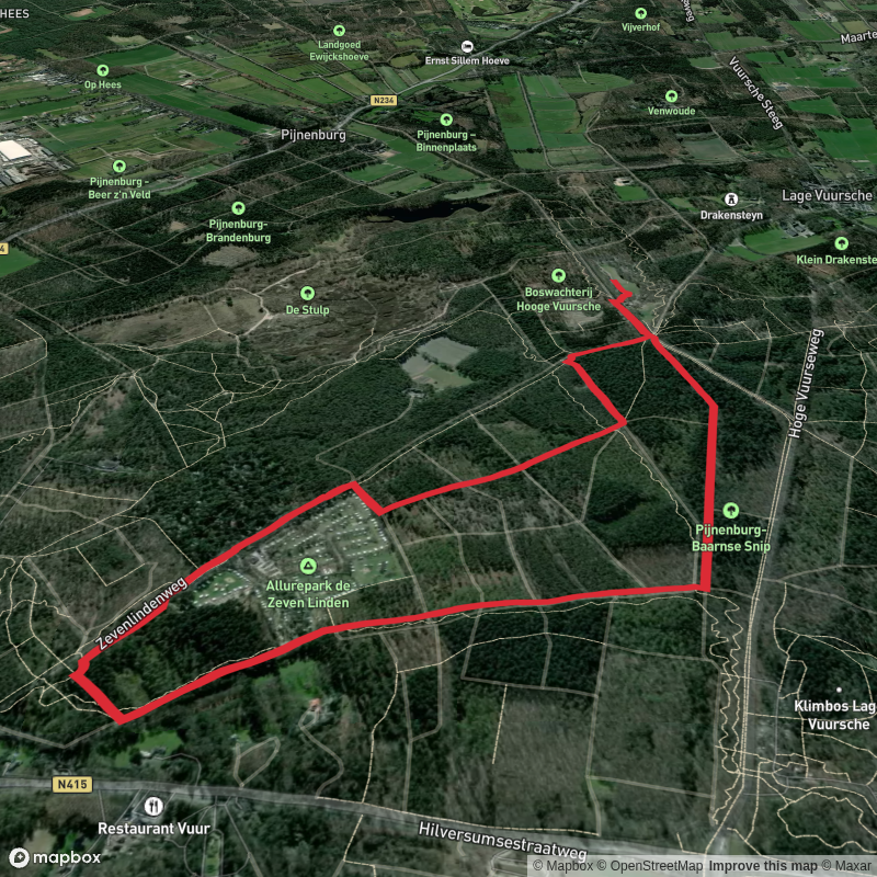 Oertijd Route and Trekvogelpad Loop