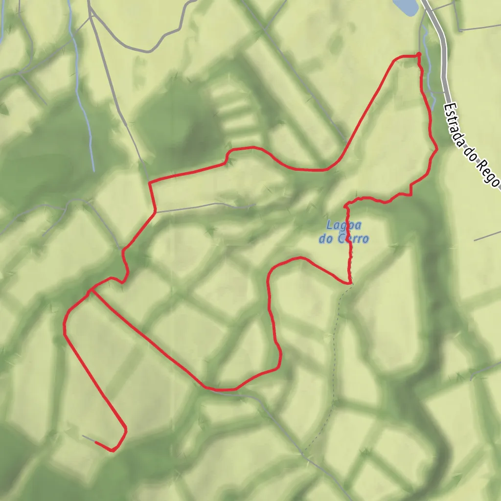 Ponte Velha and Lagoa do Cerro Loop mobile static map