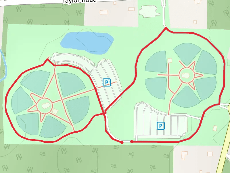 James O Oates Park Loop