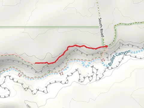 Bullet Canyon Trail Out and Back