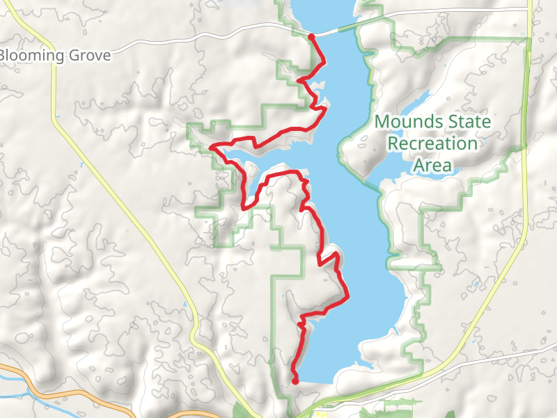 Wolf Creek Trail and Battle Point
