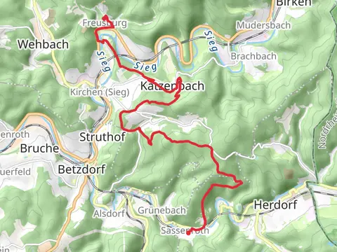Freusburg to Sassenroth Walk