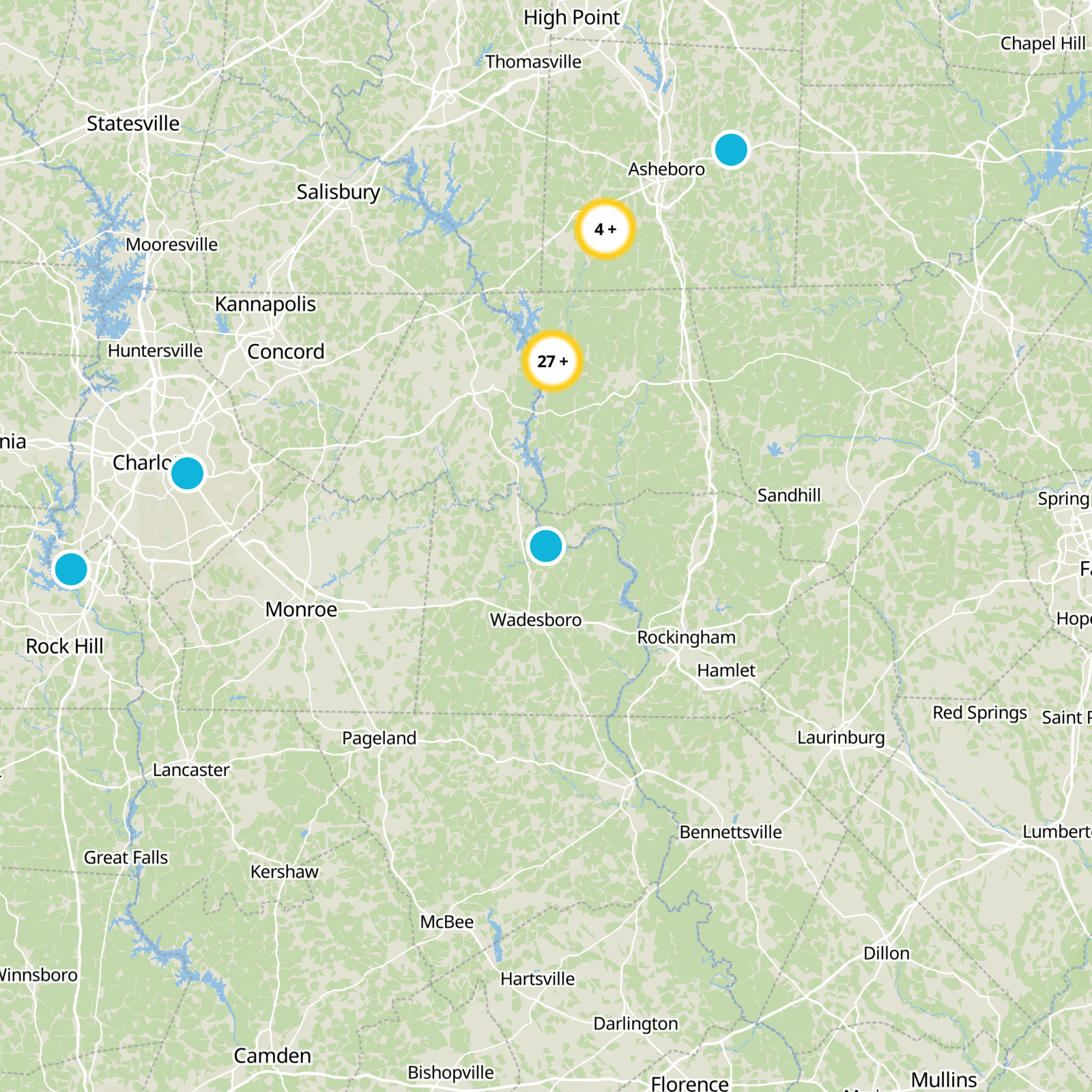 Anson County Static Map