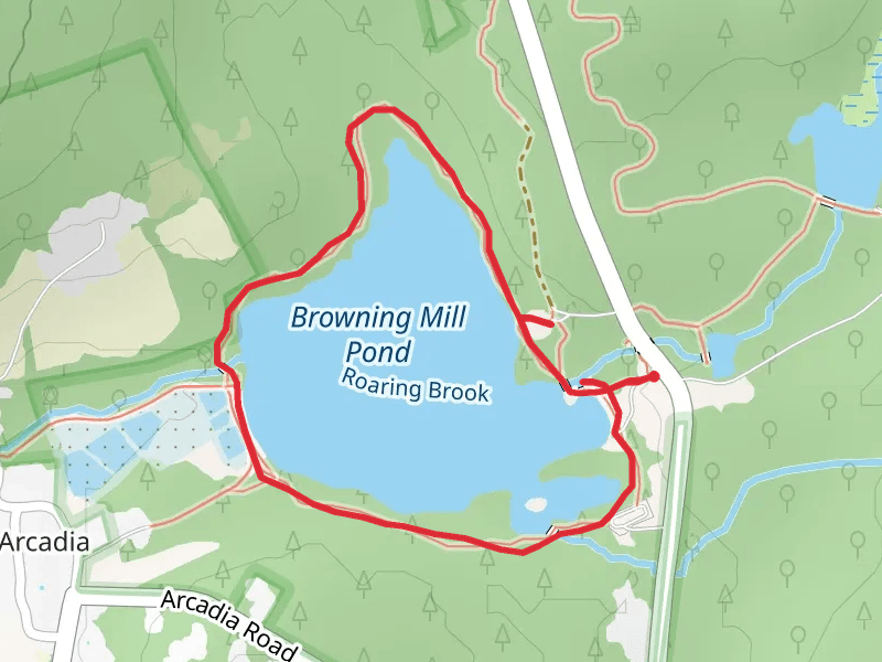 Browning Mill Pond Loop