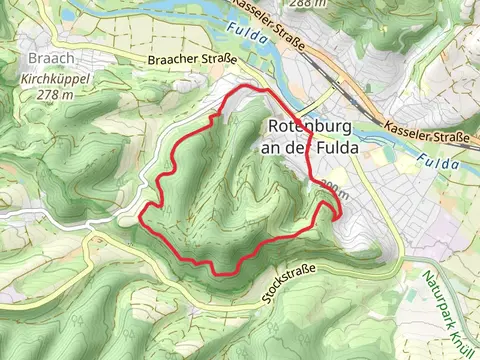 Borgmannweg and Rotenburg Wanderweg R3