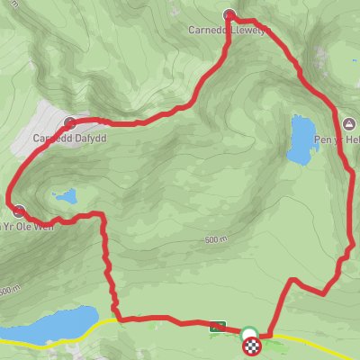 Cambrian Way via Carnedd Llewelyn August 3, 2024 thumbnail