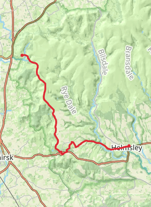 Ryedale Walking mobile static map
