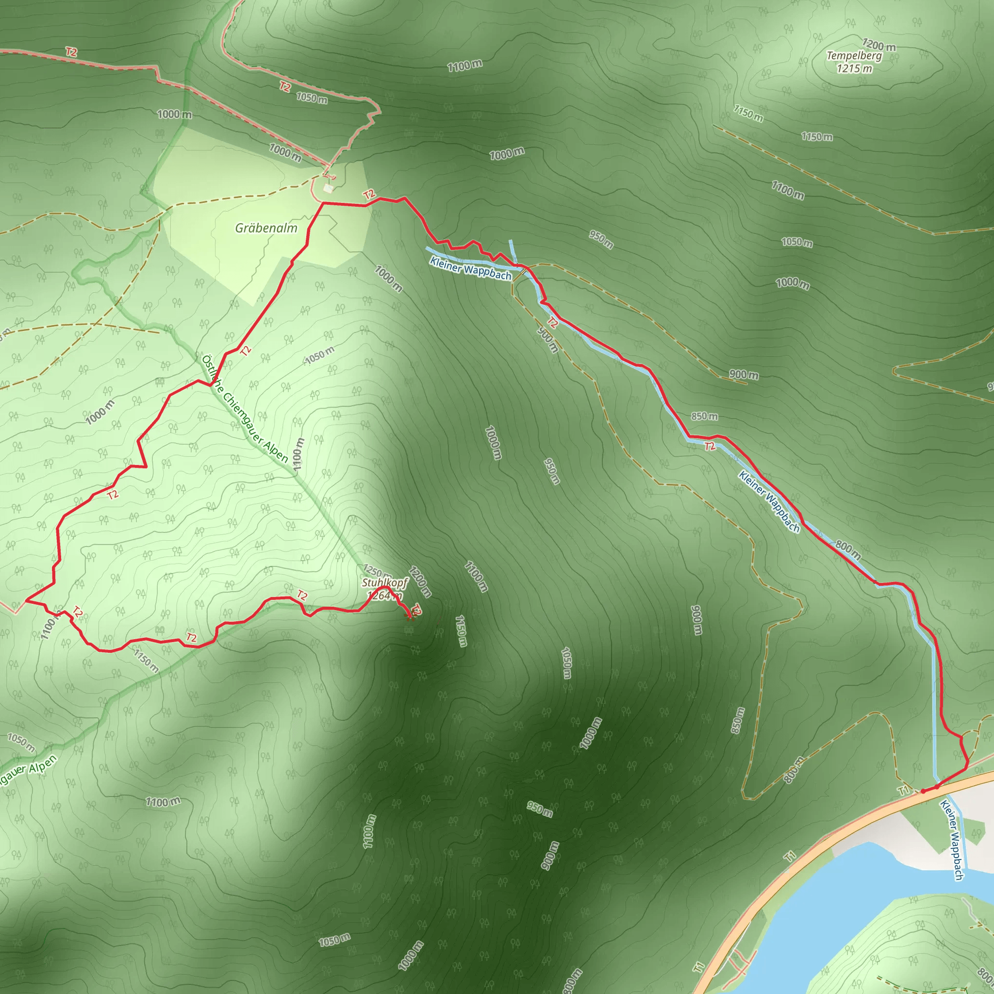 Stuhlkopf mobile static map