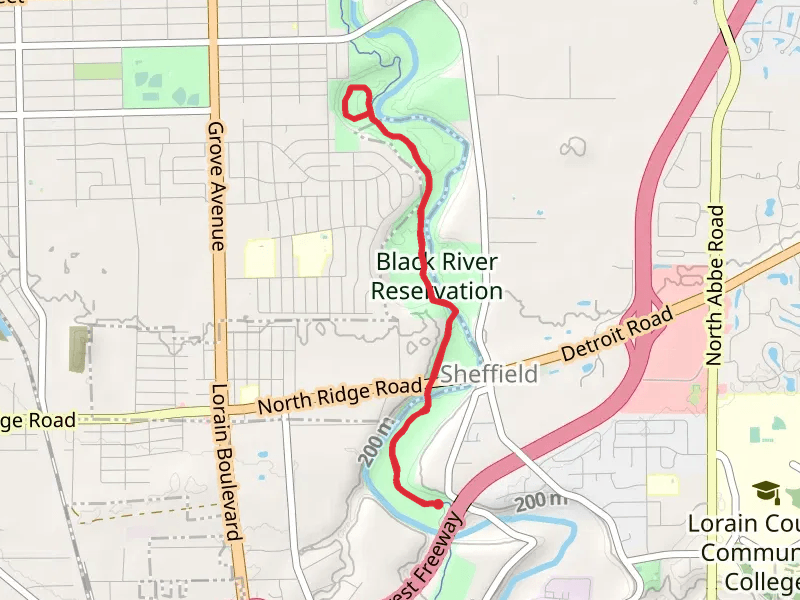 Waterfall and Bridgeway Trail