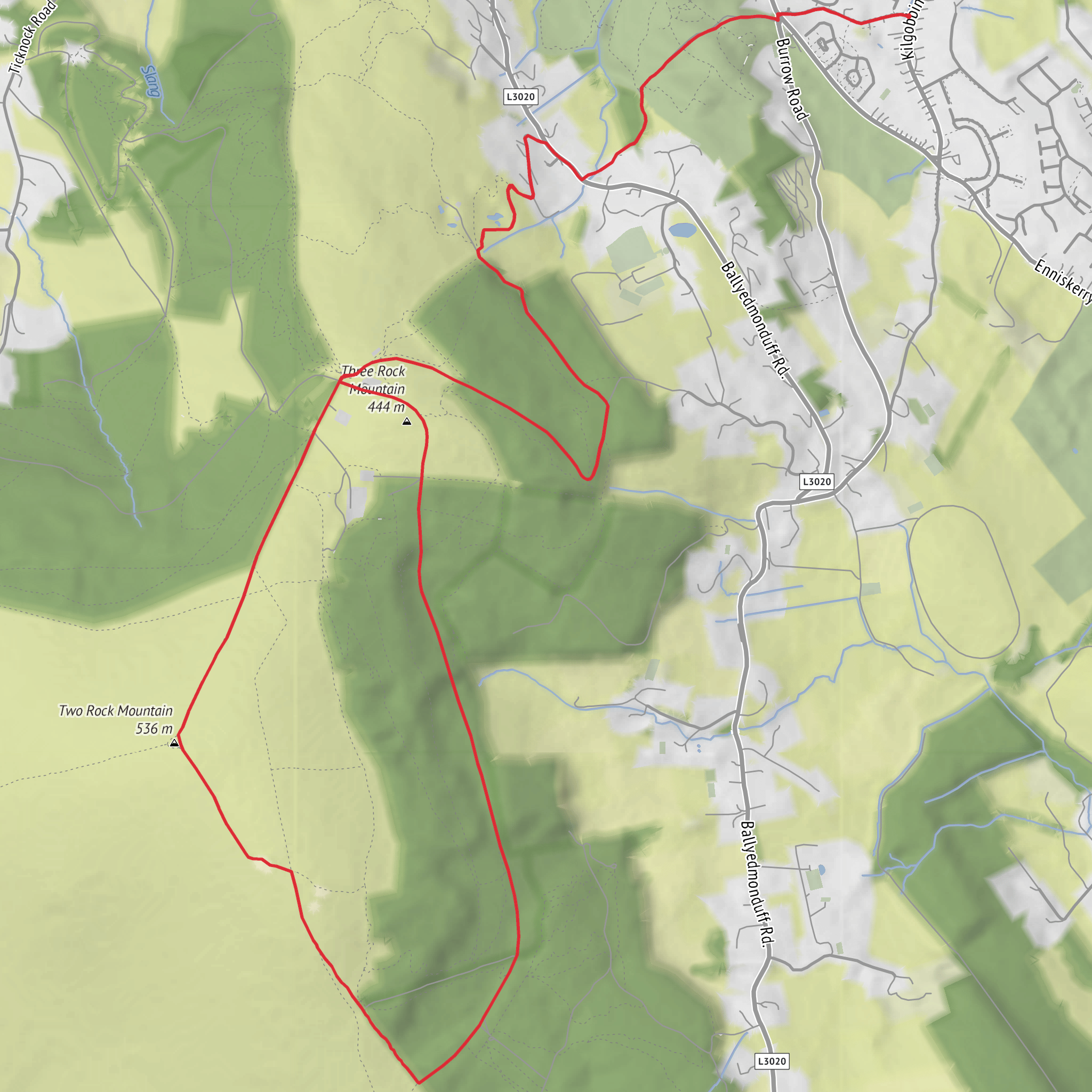 Ticknock - Public Transport mobile static map