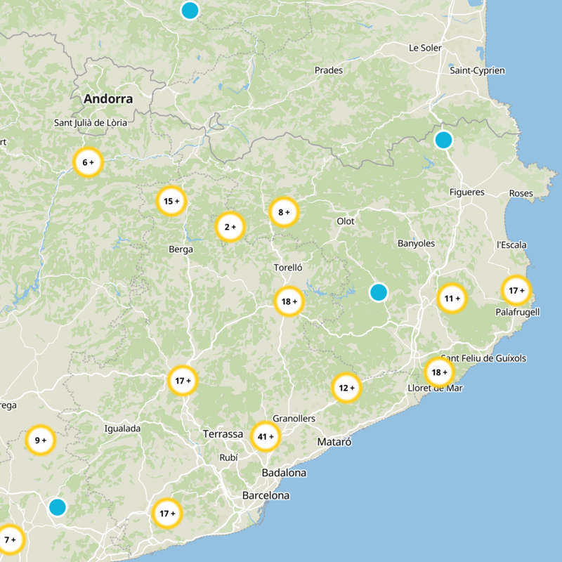 Les Masies De Voltregà Static Map