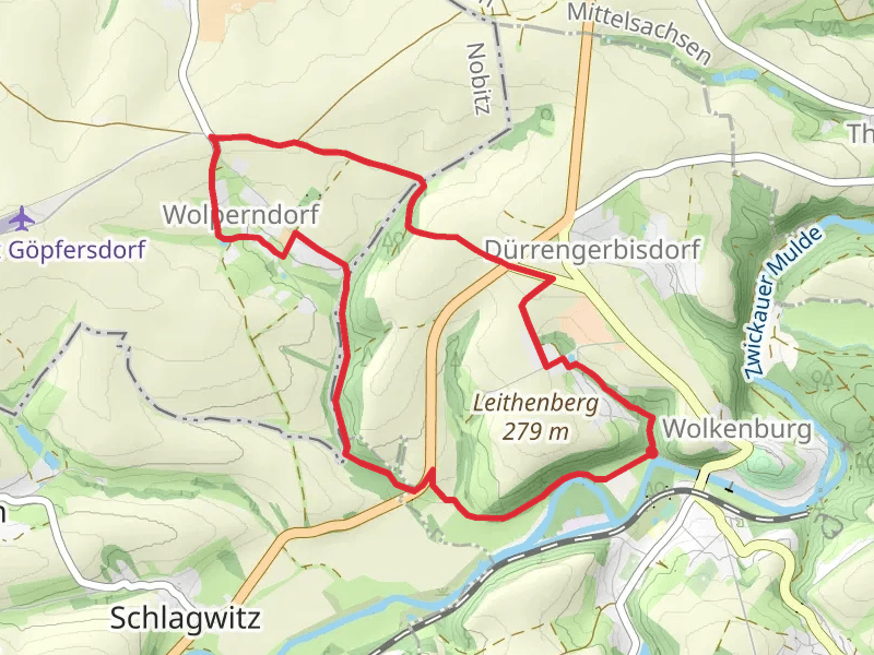 Wolkenburg - Wolpersdorf