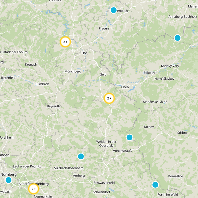 Wunsiedel im Fichtelgebirge Static Map