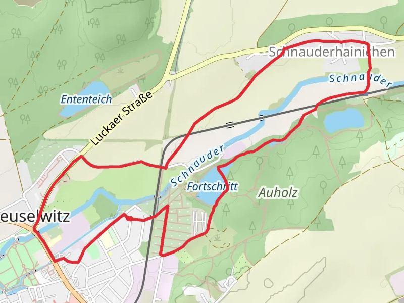 Fortschritt and Jugendteich Loop