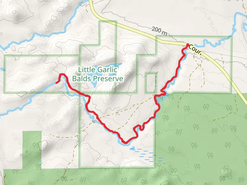 Little Garlic Falls Trail