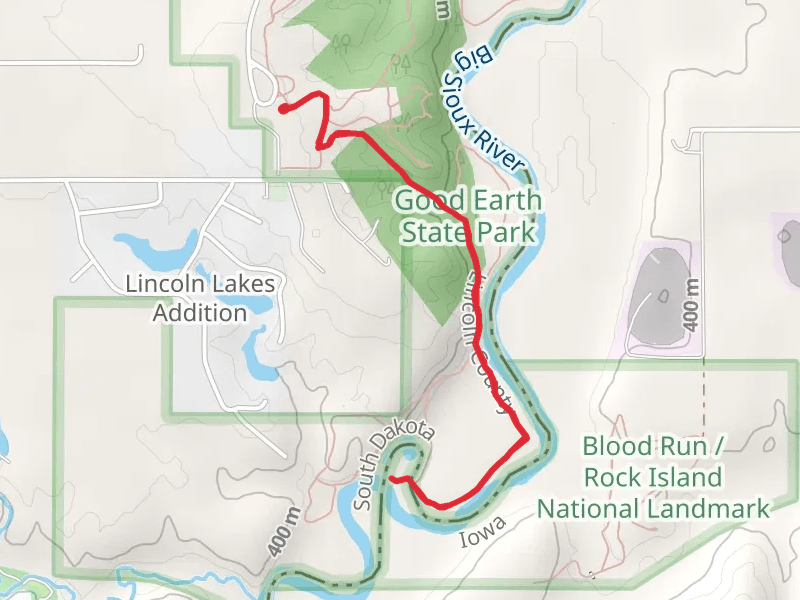 Good Earth State Park Walk