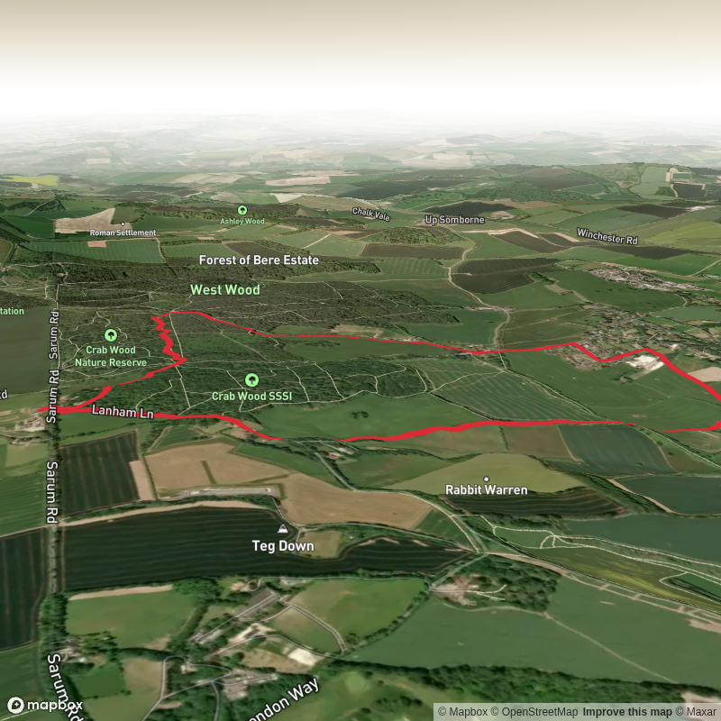 Hike from Sparsholt