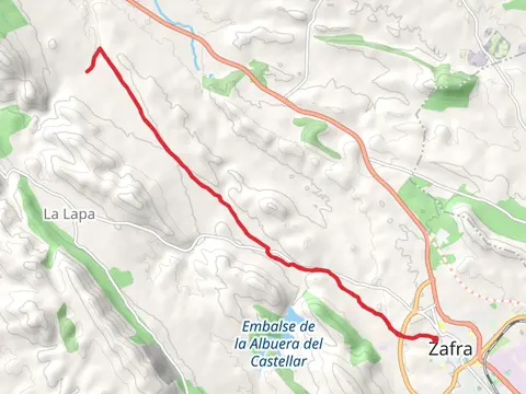 Zafra to Puente Llorente Bridge PR BA 155