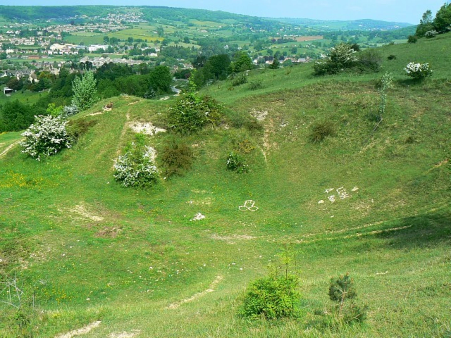 An image depicting the trail Circular via Capel’s MIll & Rodborough Common and its surrounding area.