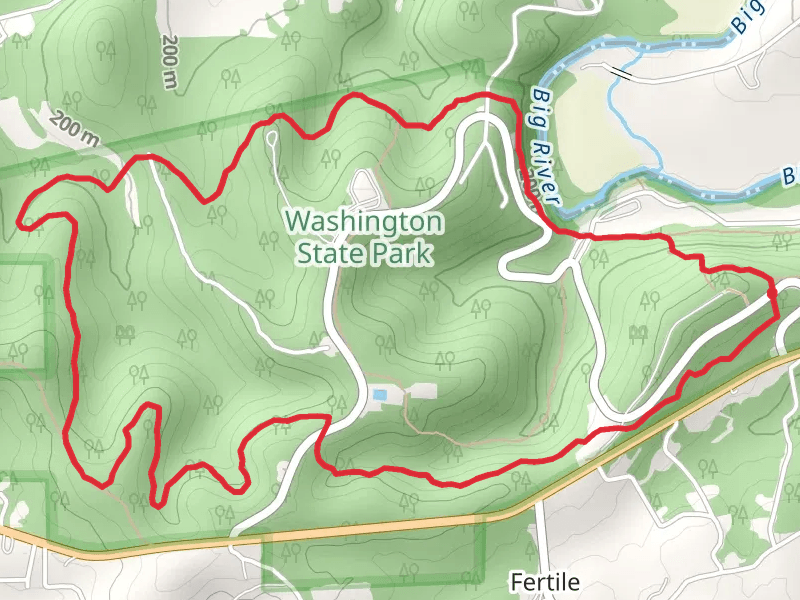 Rockywood and 1000 Steps Loop Trail
