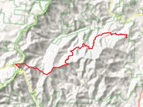 Hazelnut Gap, Haines Eyebrow via Woods Mountain