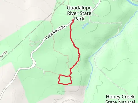 Painted Bunting Trail and Savannah Oak Loop