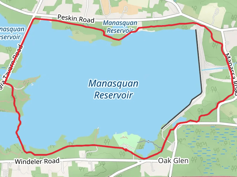 Manasquan Reservoir Loop