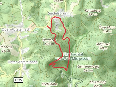 Stiefelhuetten Weg and Lichtenklinger Weg