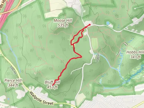 Bluff Hill via Bluff Trail and Billings Loop