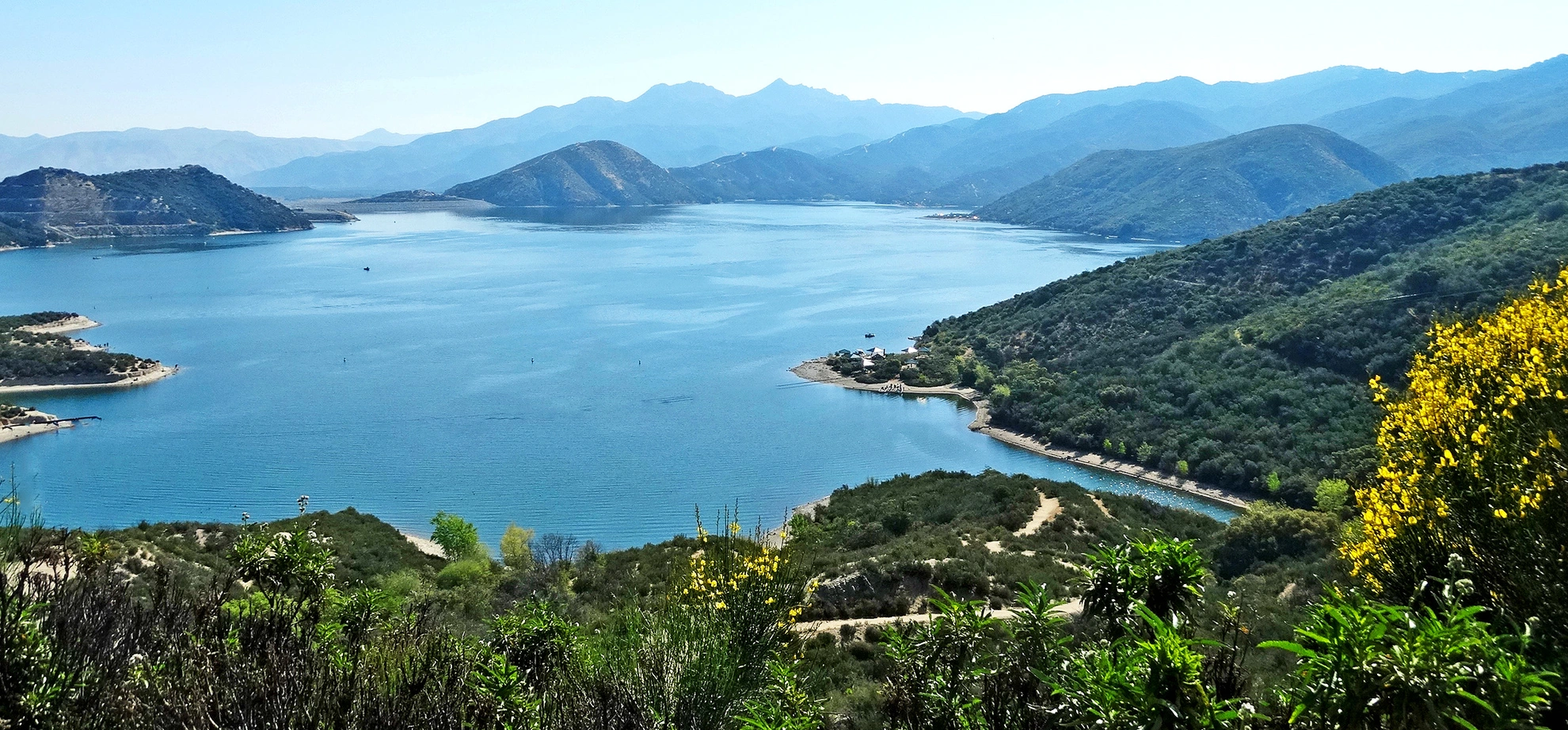 An image depicting the trail Jamajab Point and Miller Canyon and its surrounding area.