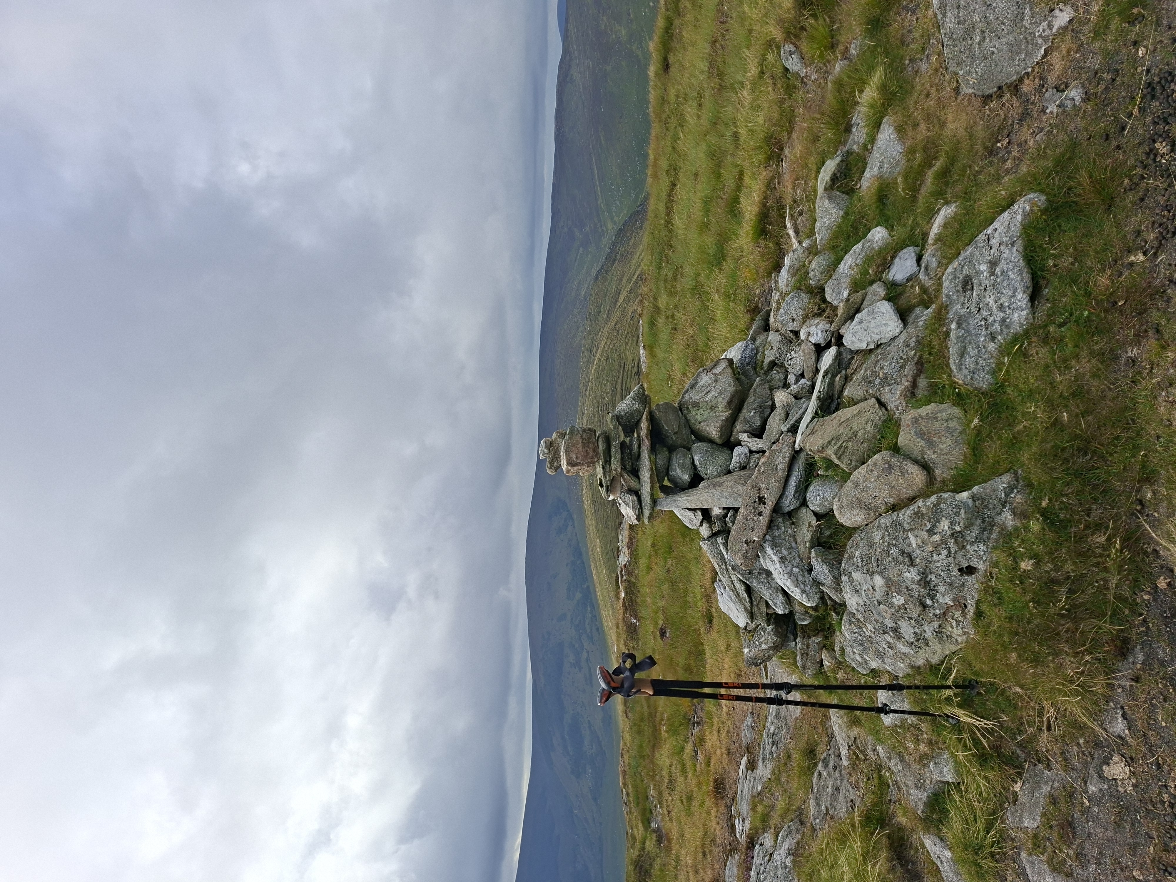 A map preview of the recording Hike on 3 Cross Pass to Corrig.