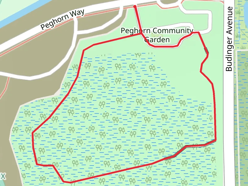 Peghorn Community Garden Loop