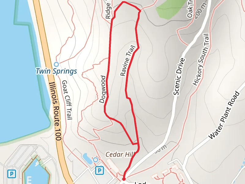 Pere Marquette State Park Short Loop