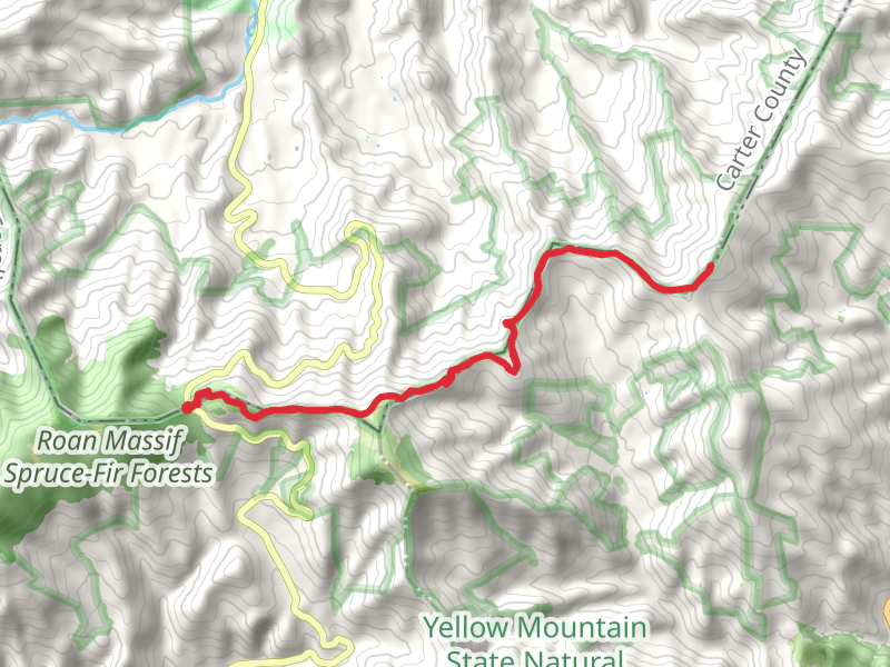 Round Bald and Little Hump Mountain via Appalachian Trail