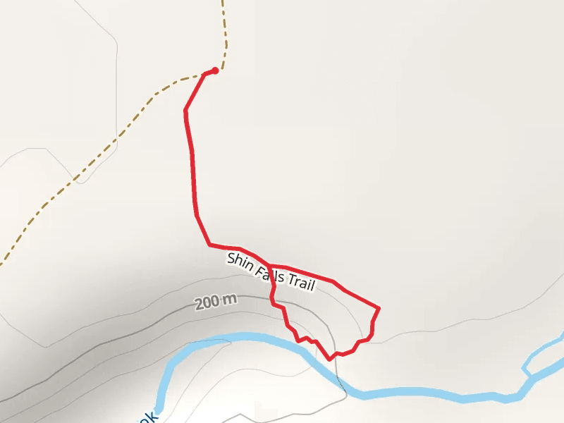 Shin Falls Trail