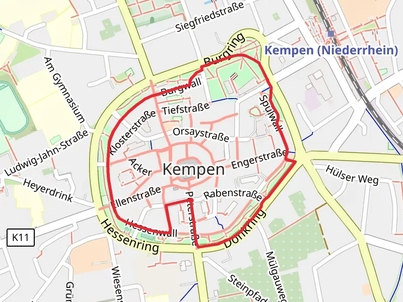 Altstadt Kempen Loop