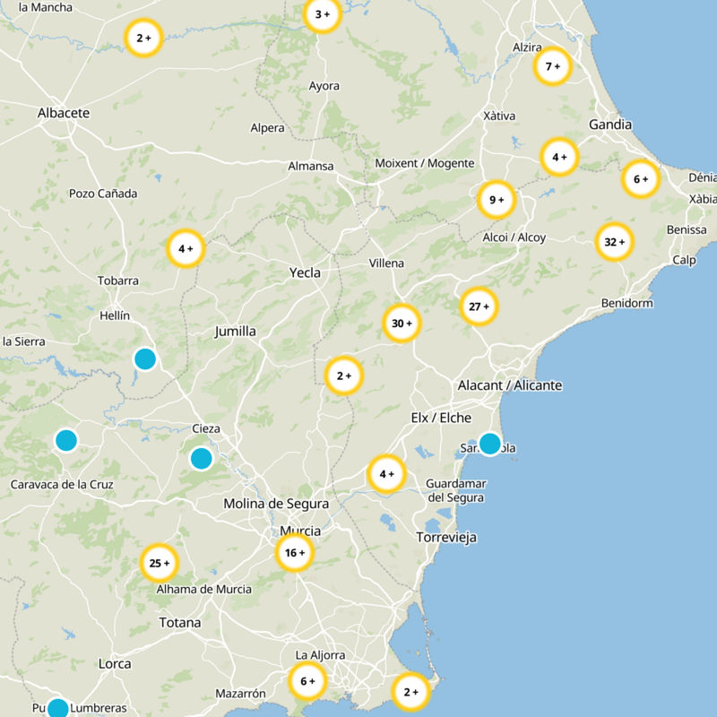 Monòver / Monóvar Static Map