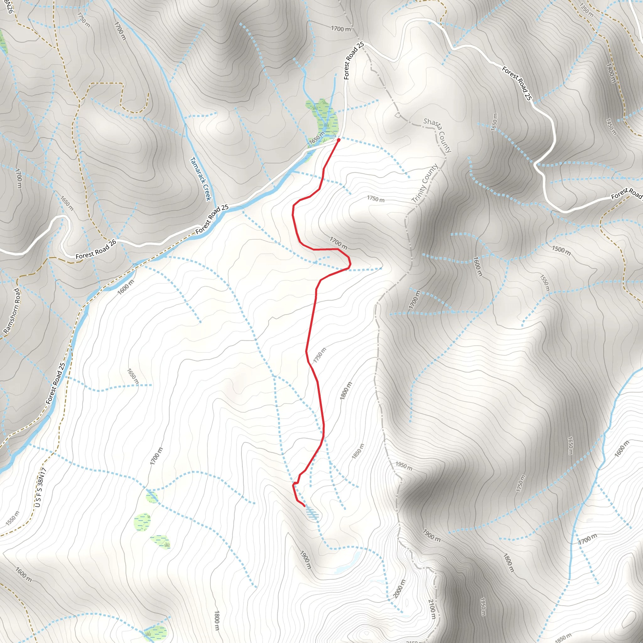 Rough Trail Trace found 2019 mobile static map