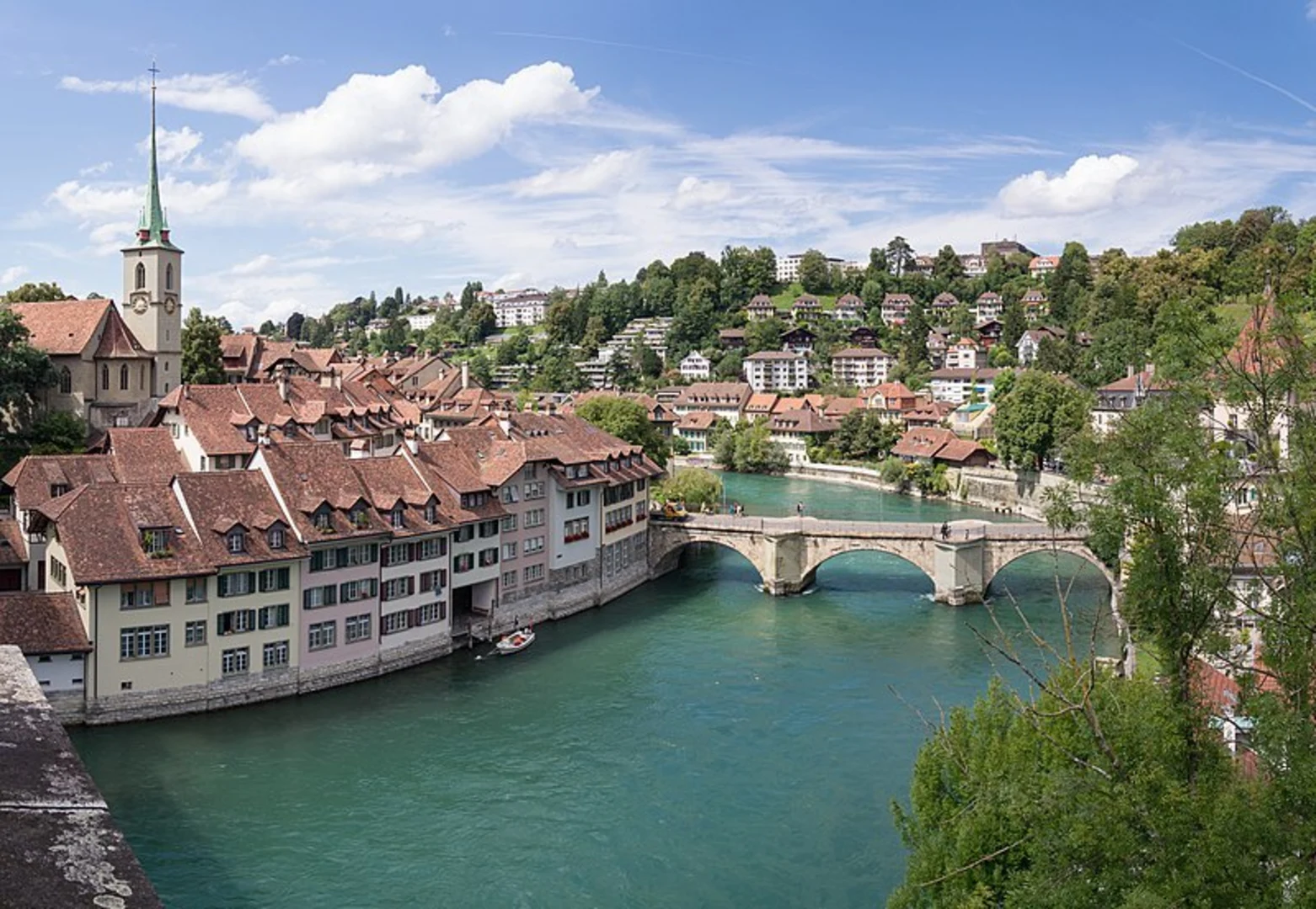 An image depicting the trail Bern to Lützelflüh via Trans Swiss Trail and its surrounding area.