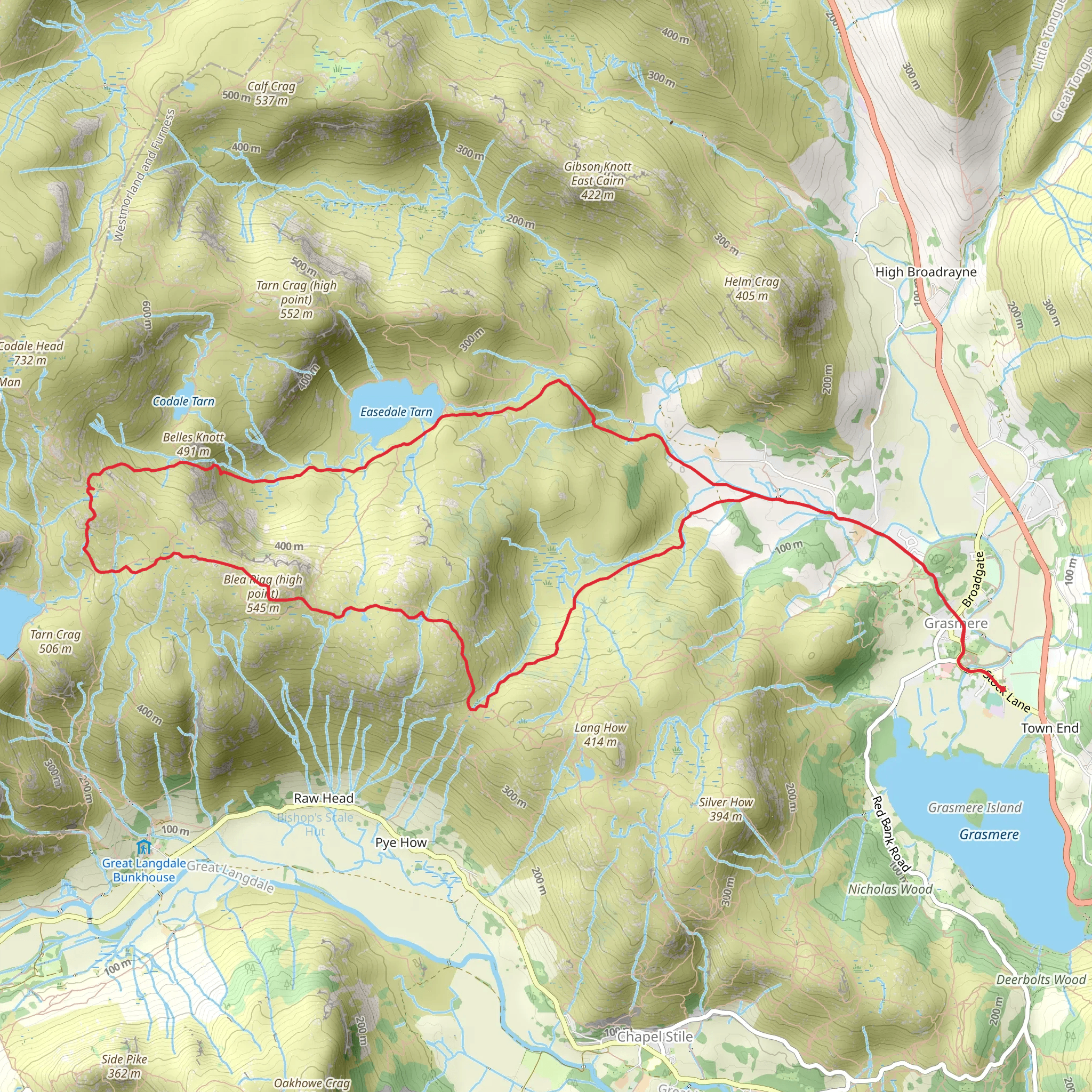 Blea Rigg and Easedale Tarn Loop | Westmorland and Furness | England