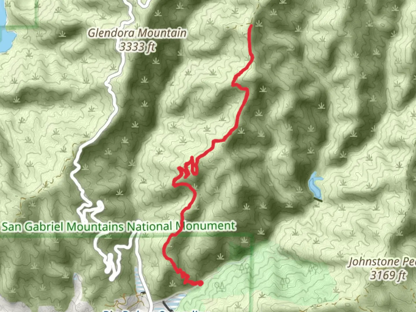 An image depicting the trail Lower Monroe Trail and its surrounding area.
