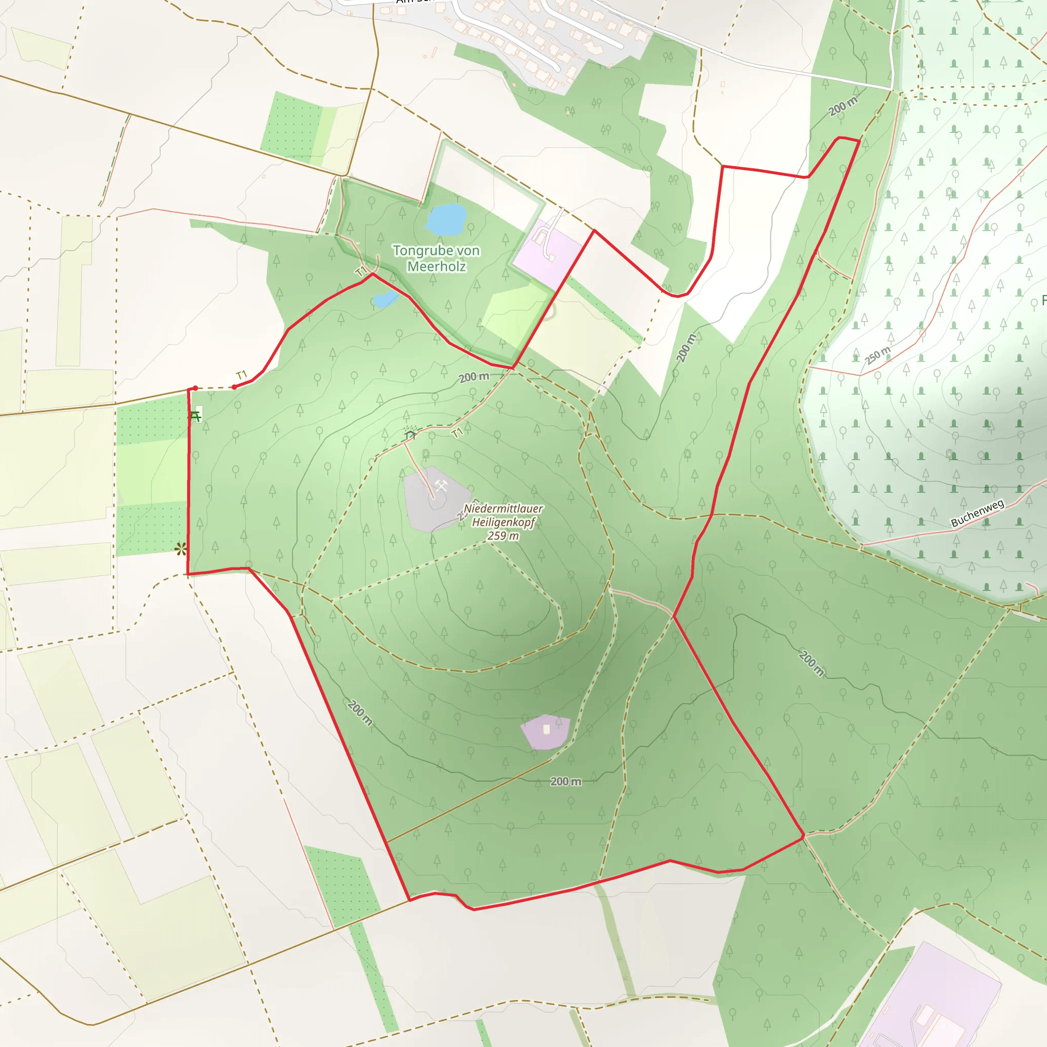 Kulturweg Hasselroth and Natur Erlebnispfad Loop mobile static map