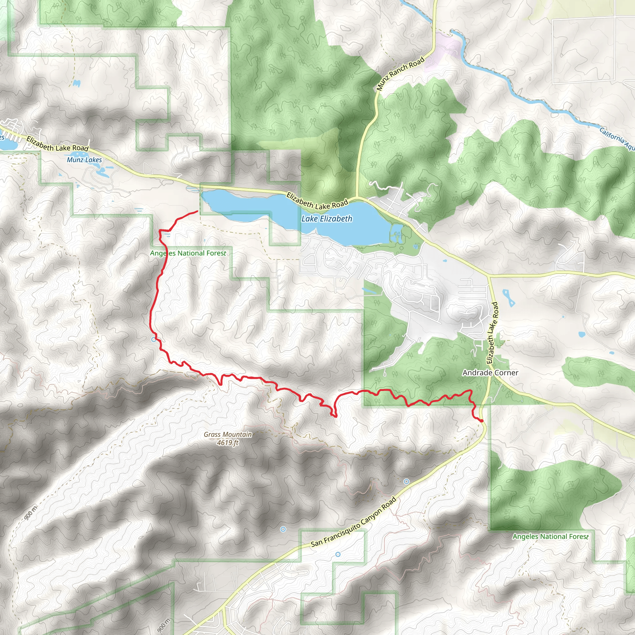 Clear Spring mobile static map