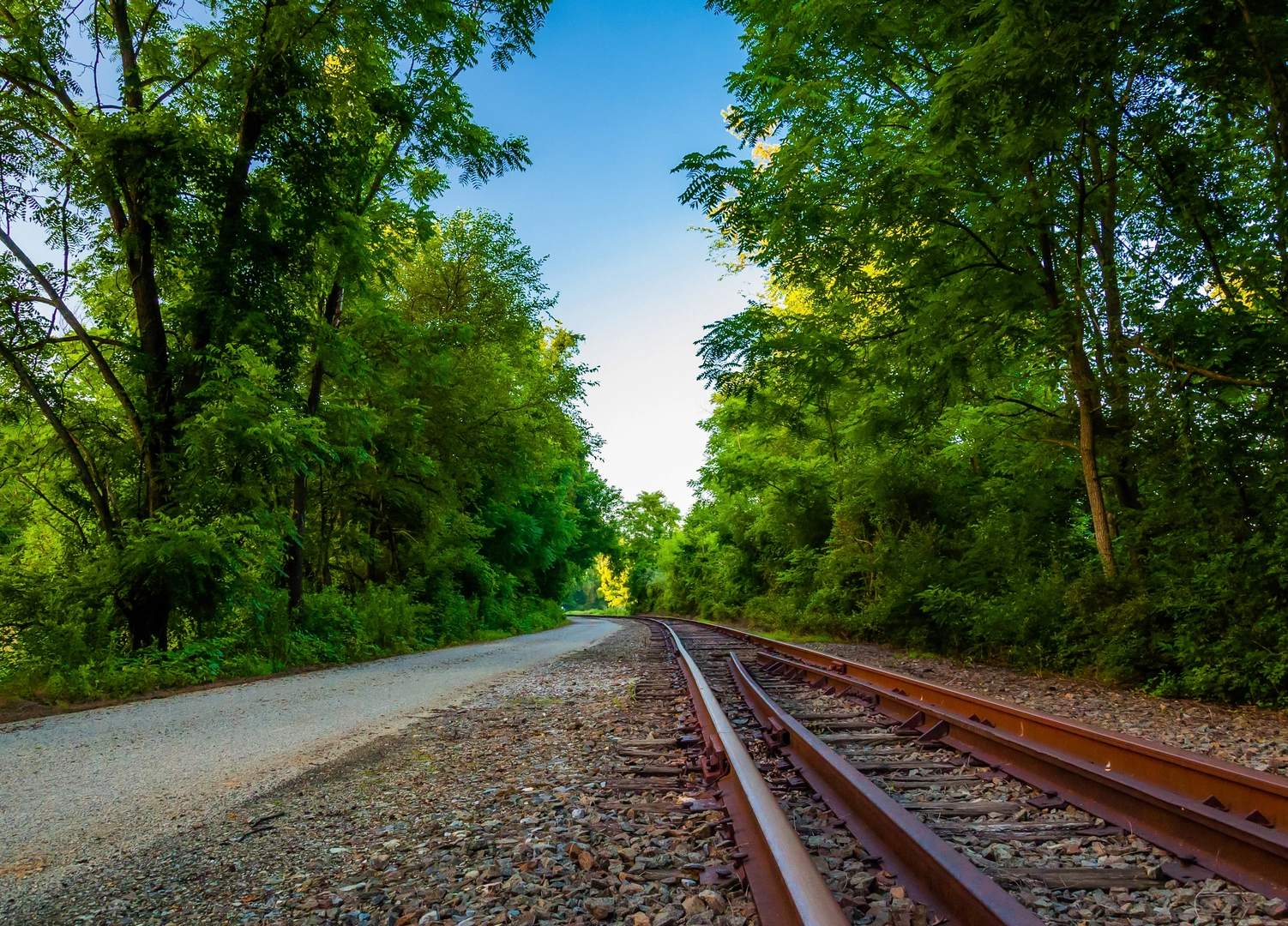 An image depicting the trail Northern Central Railroad Trail and its surrounding area.