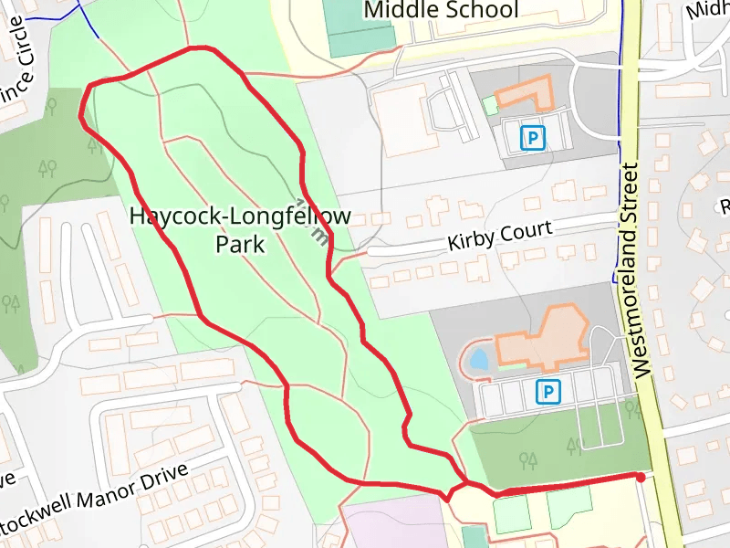 Haycock-Longfellow Park Loop