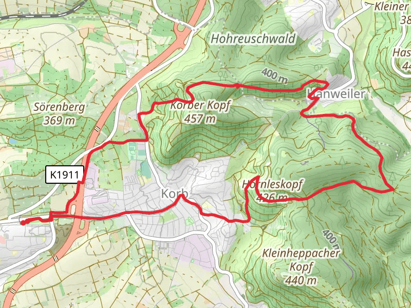 Korb and Hanweiler Loop