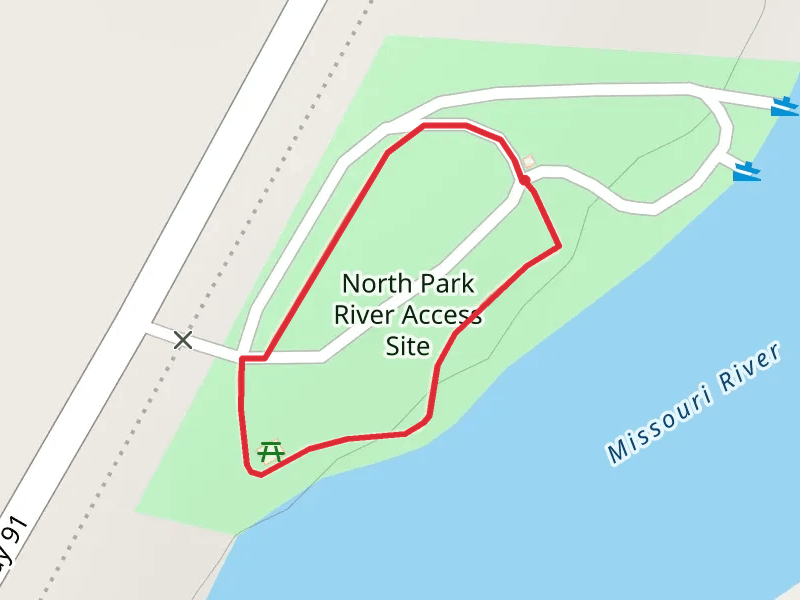 North Park River Access Site Loop