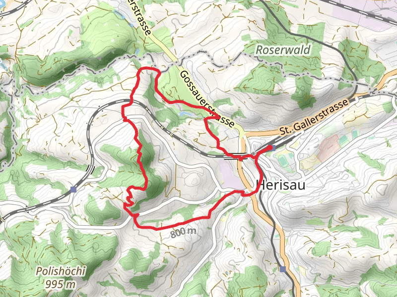 Up to the Ramsenstock Trail